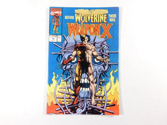 1991 Wolverine Weapon X #72 Marvel Comic Book