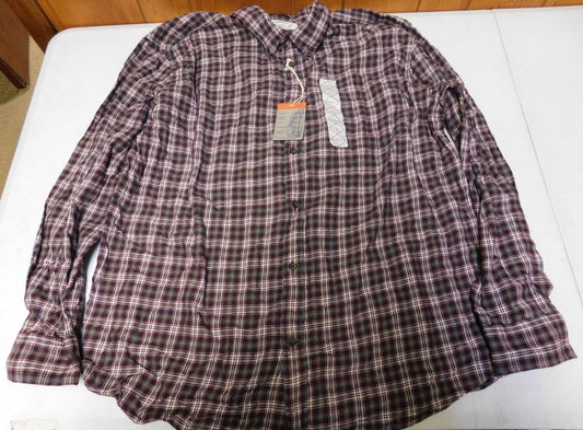 Men’s St. John’s Bay Flannel Shirt New Size XXL