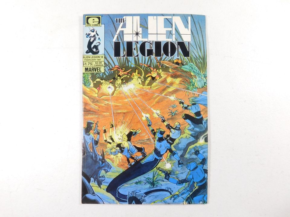 Vintage 1987 The Alien Legion #18 Comic Book