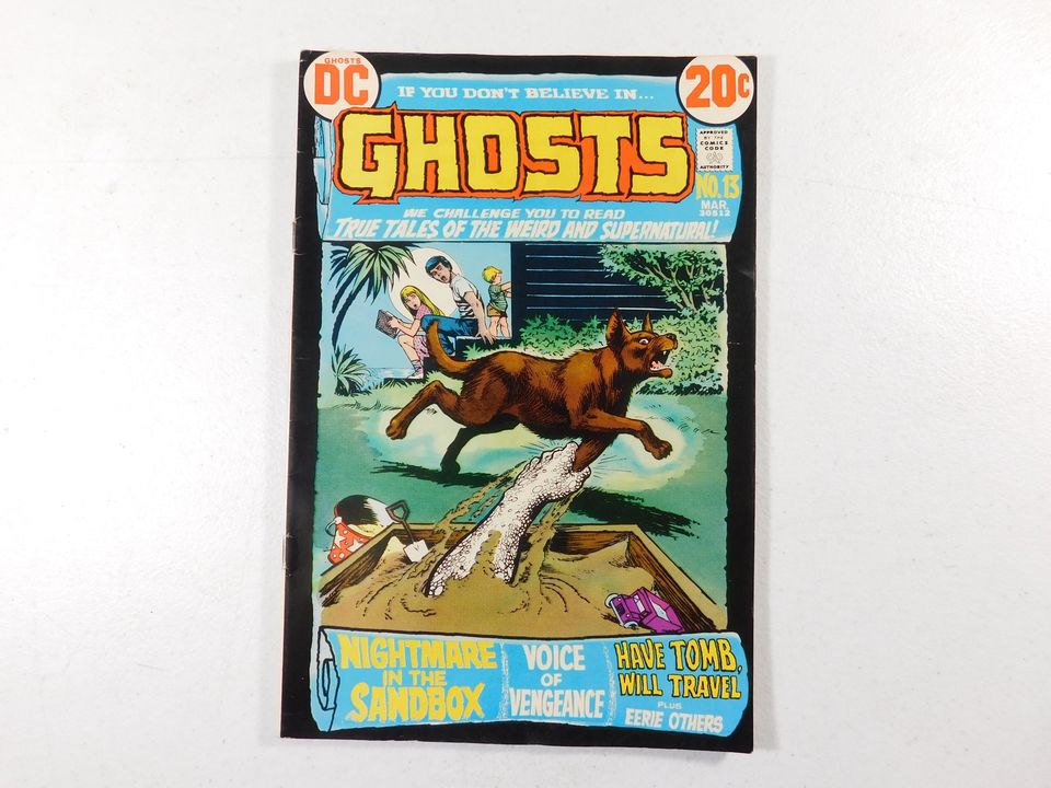 Vintage 1973 Ghosts #13 DC Comic Book