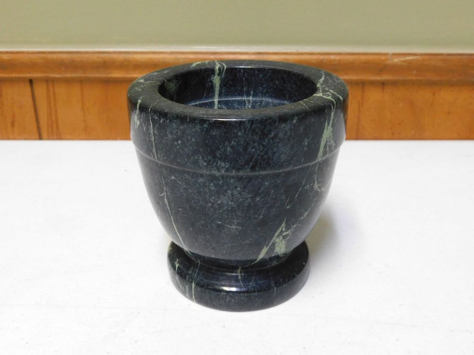 Vintage Marble Mortar and Pestle