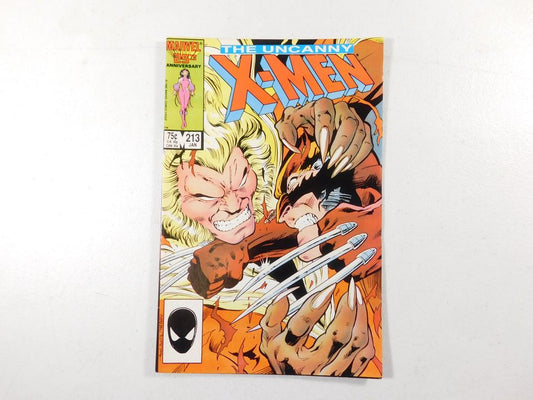 1986 The Uncanny X-Men #213 Marvel Comic Book