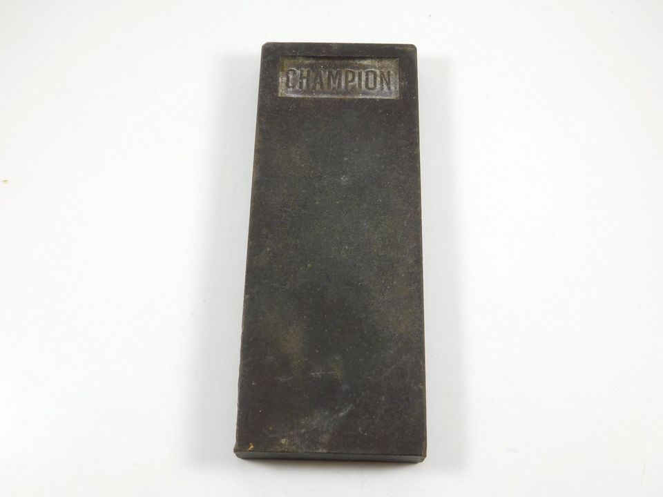 Vintage Champion Sharpening Stone