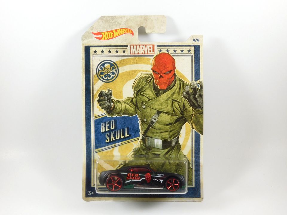 Hot Wheels Marvel Red Skull Bully Goat