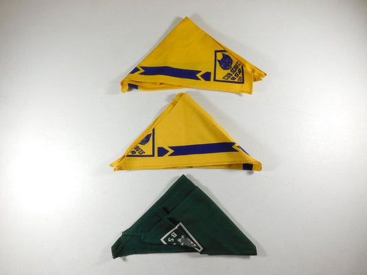 Vintage Cub Scouts and Boy Scouts Neckerchiefs