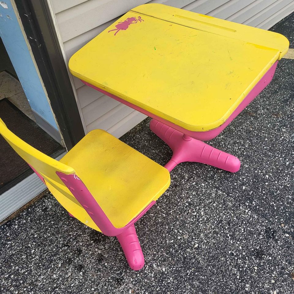 Princess Desk Chair Combo