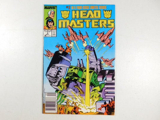 Vintage 1987 Marvel Head Masters #2 Comic Book