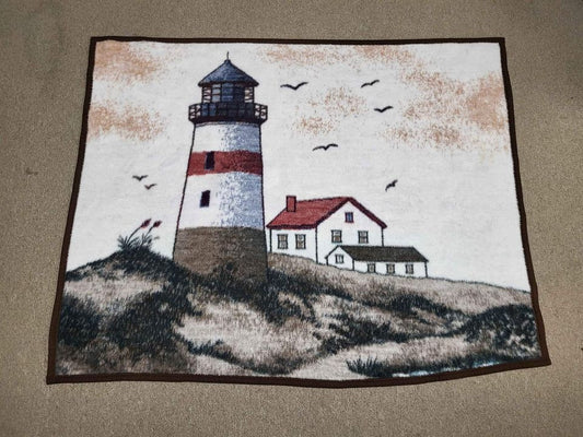 Biederlack of America Lighthouse Blanket 56 x 45