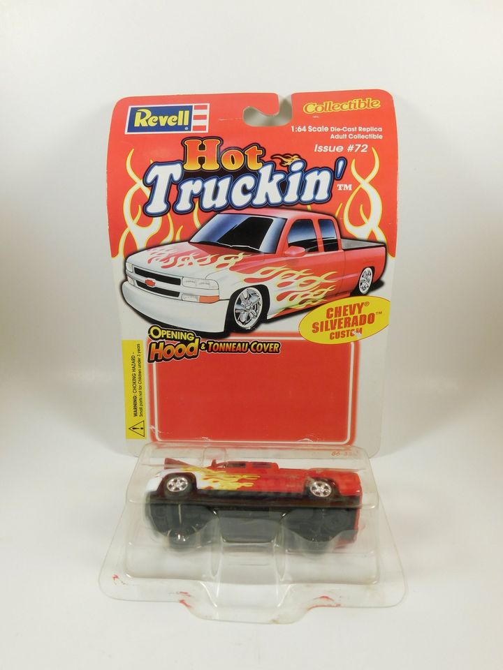 Revell Hot Truckin' Red Chevy Silverado Custom Issue #72