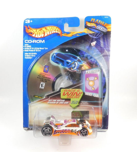 Hot Wheels CD-ROM White and Orange Vulture