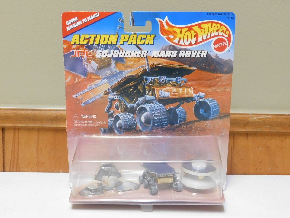 Hot Wheels Action Pack JPL Sojourner Mars Rover