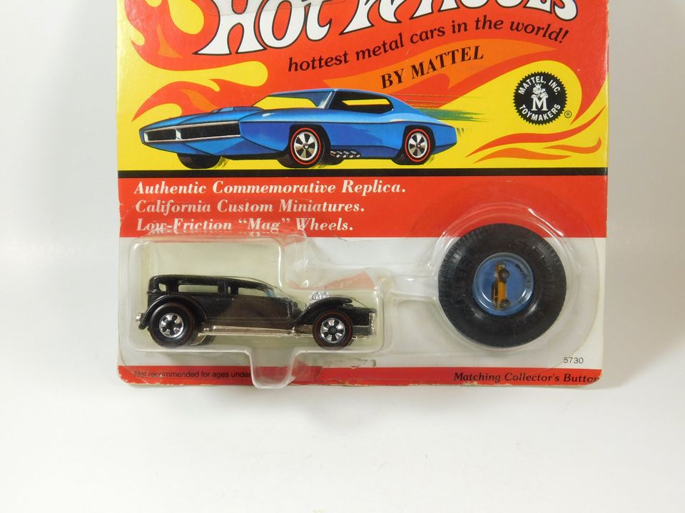 Hot Wheels Vintage Collection The Demon with Collector's Button