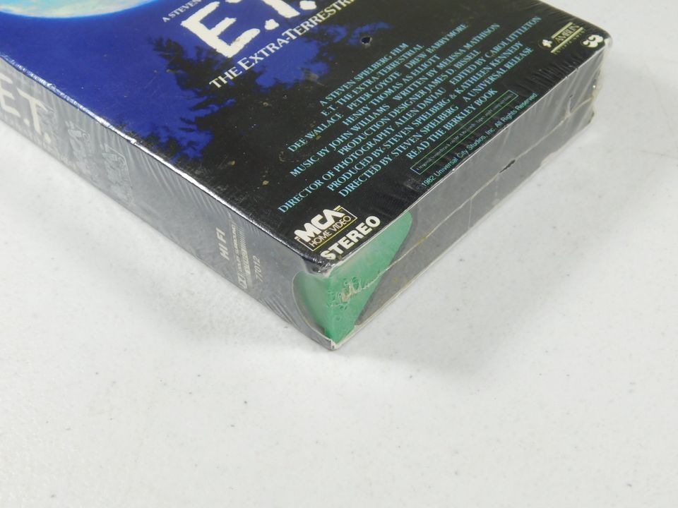 E.T. The Extra-Terrestrial Sealed VHS Tape