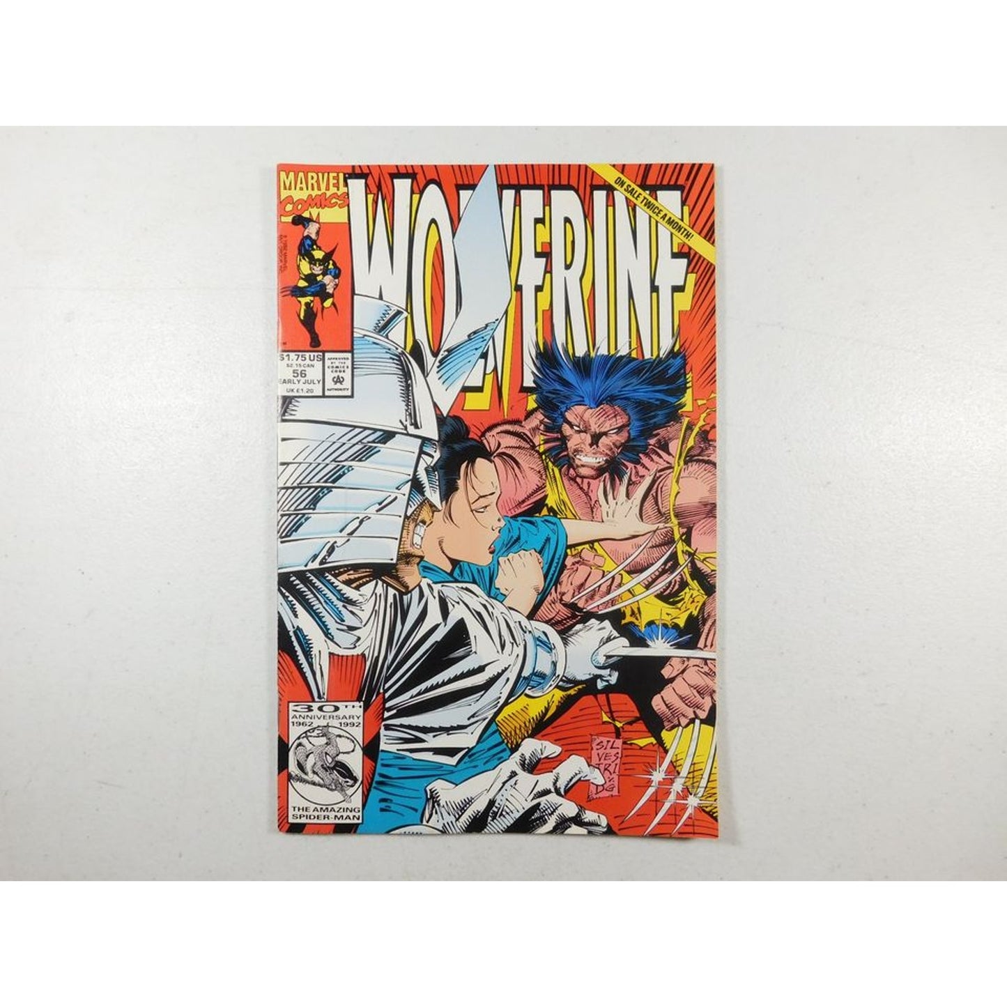 1992 Wolverine #56 Marvel Comic Book