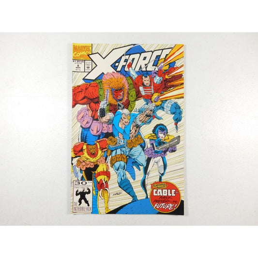 1992 X-Force #8 Marvel Comic Book