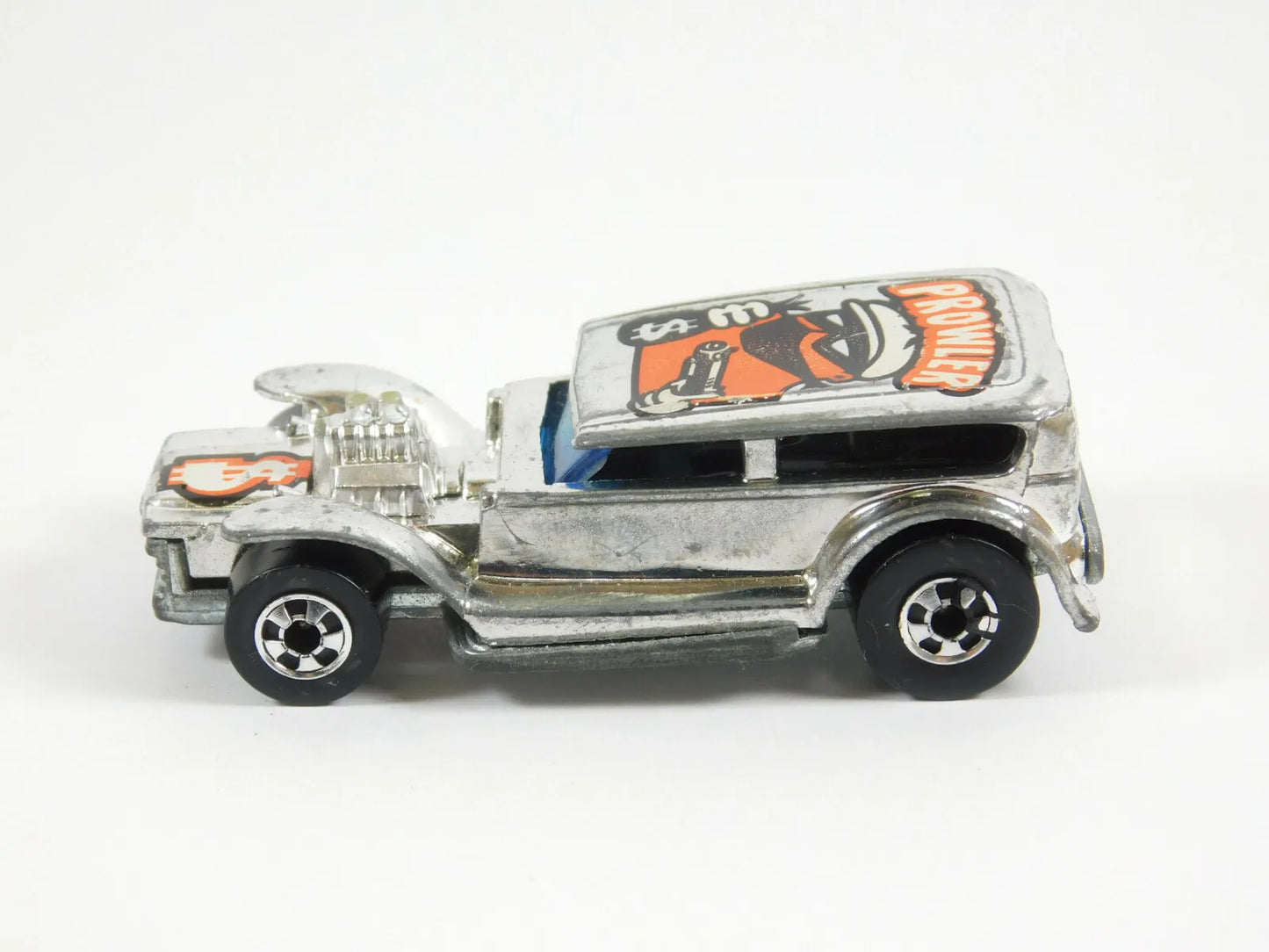 Vintage 1969 Hot Wheels Prowler Silver/Chrome