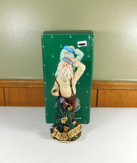 Boyds Holiday Collection "Poor Ol' Stressnick" Santa Claus Christmas Figure