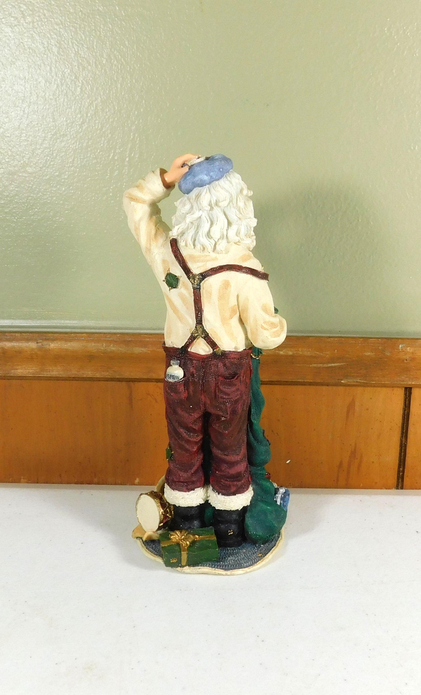 Boyds Holiday Collection "Poor Ol' Stressnick" Santa Claus Christmas Figure