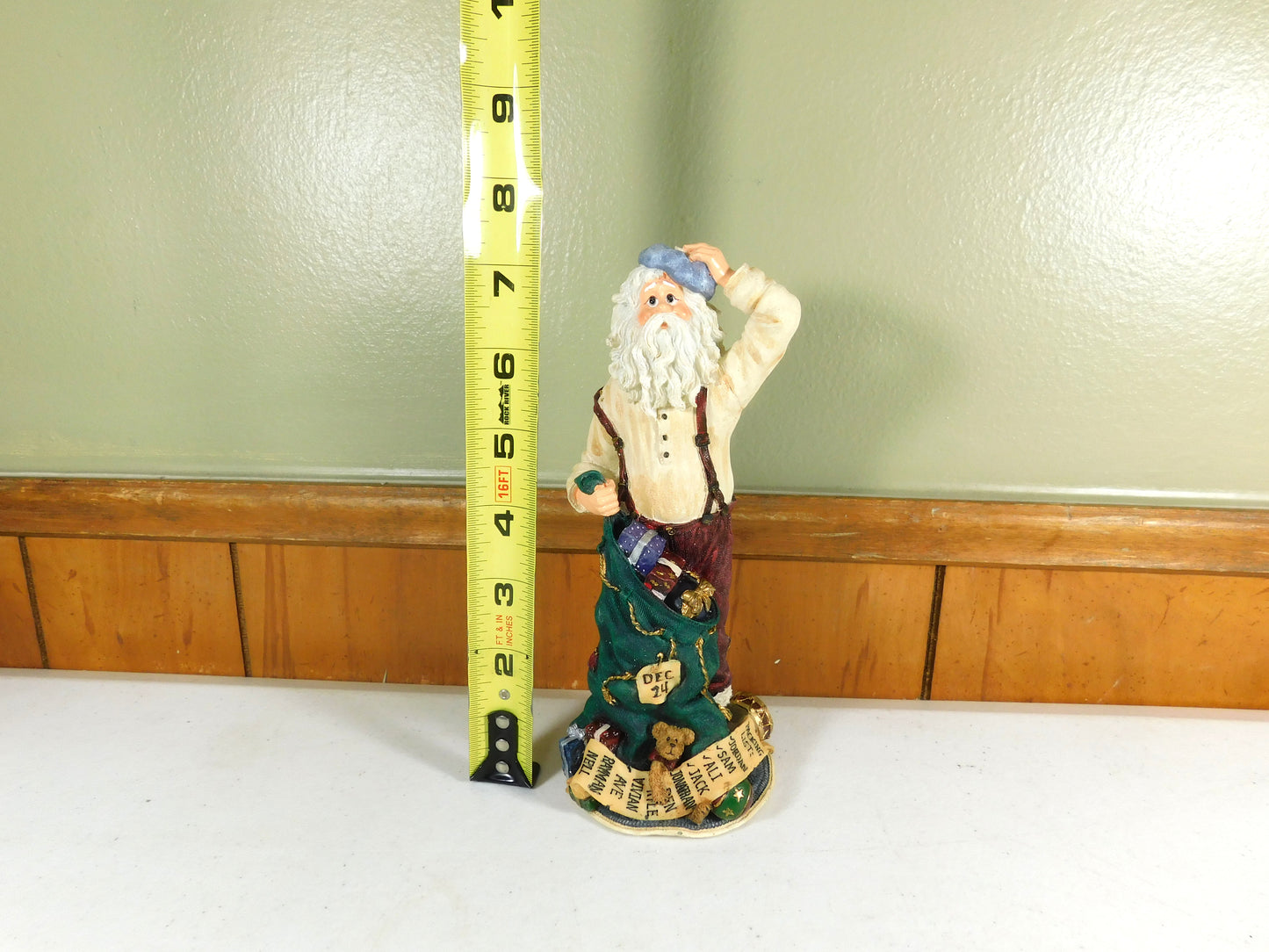 Boyds Holiday Collection "Poor Ol' Stressnick" Santa Claus Christmas Figure