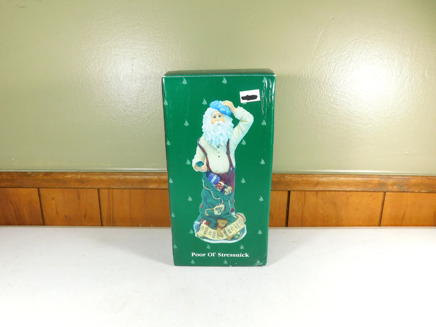 Boyds Holiday Collection "Poor Ol' Stressnick" Santa Claus Christmas Figure