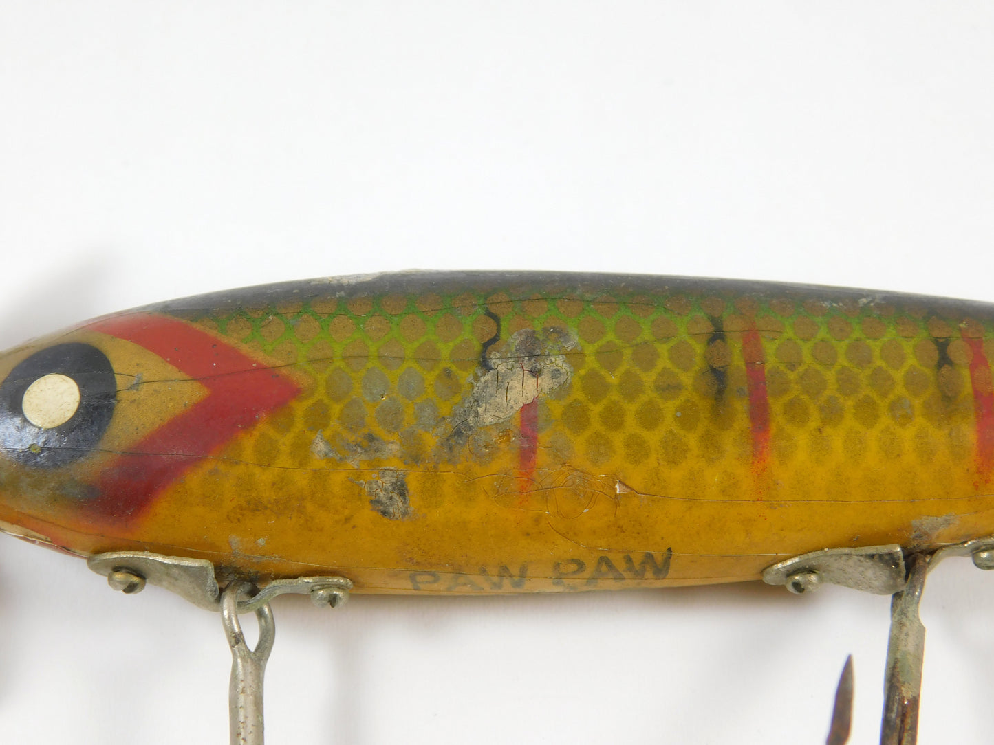 Vintage Paw Paw Bait Co. Wooden Fishing Lure