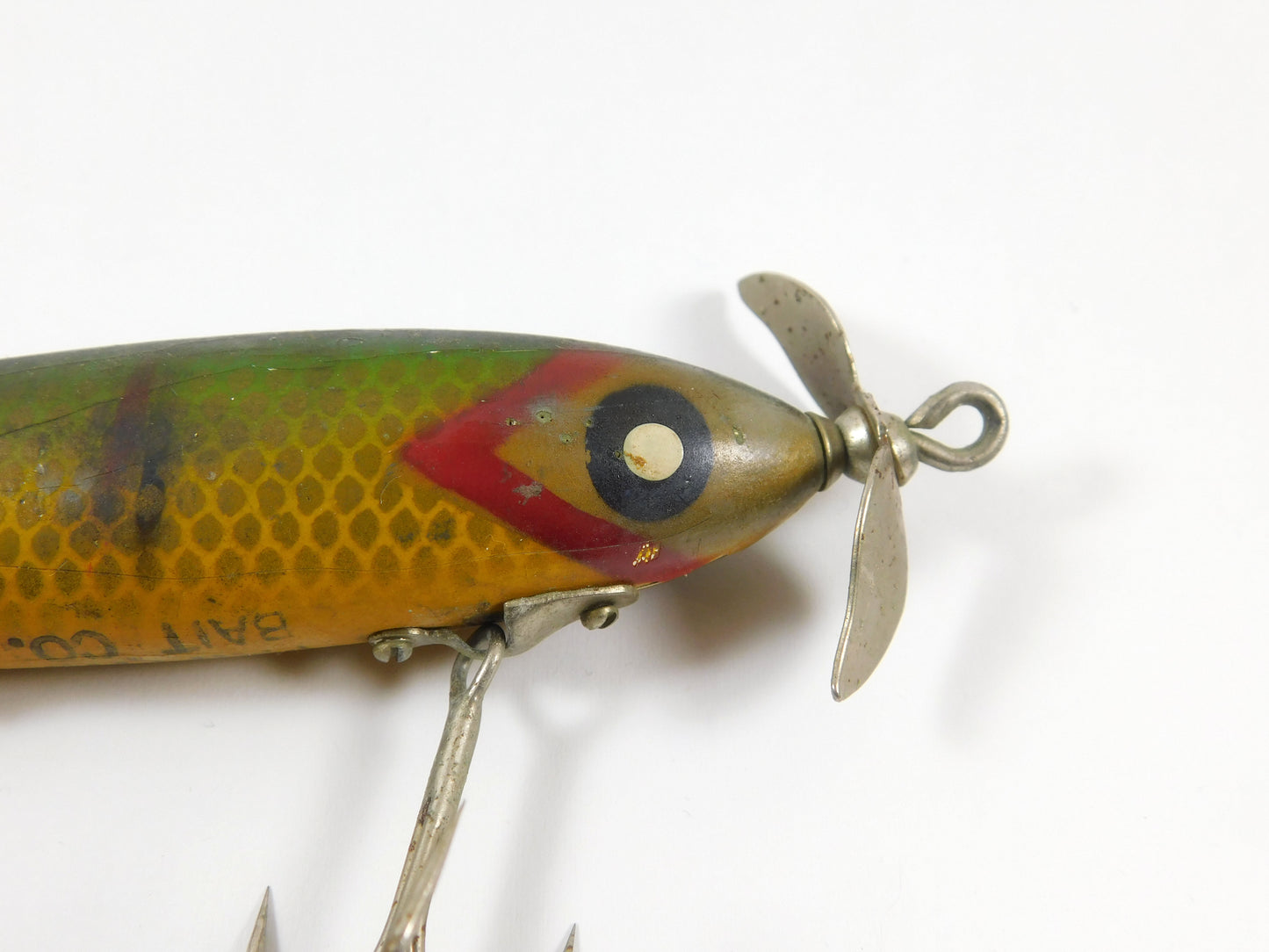 Vintage Paw Paw Bait Co. Wooden Fishing Lure