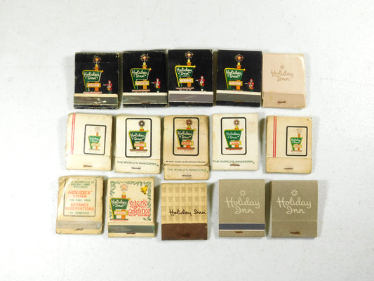 Lot of 15 Vintage Holiday Inn Matchbooks Advertisments