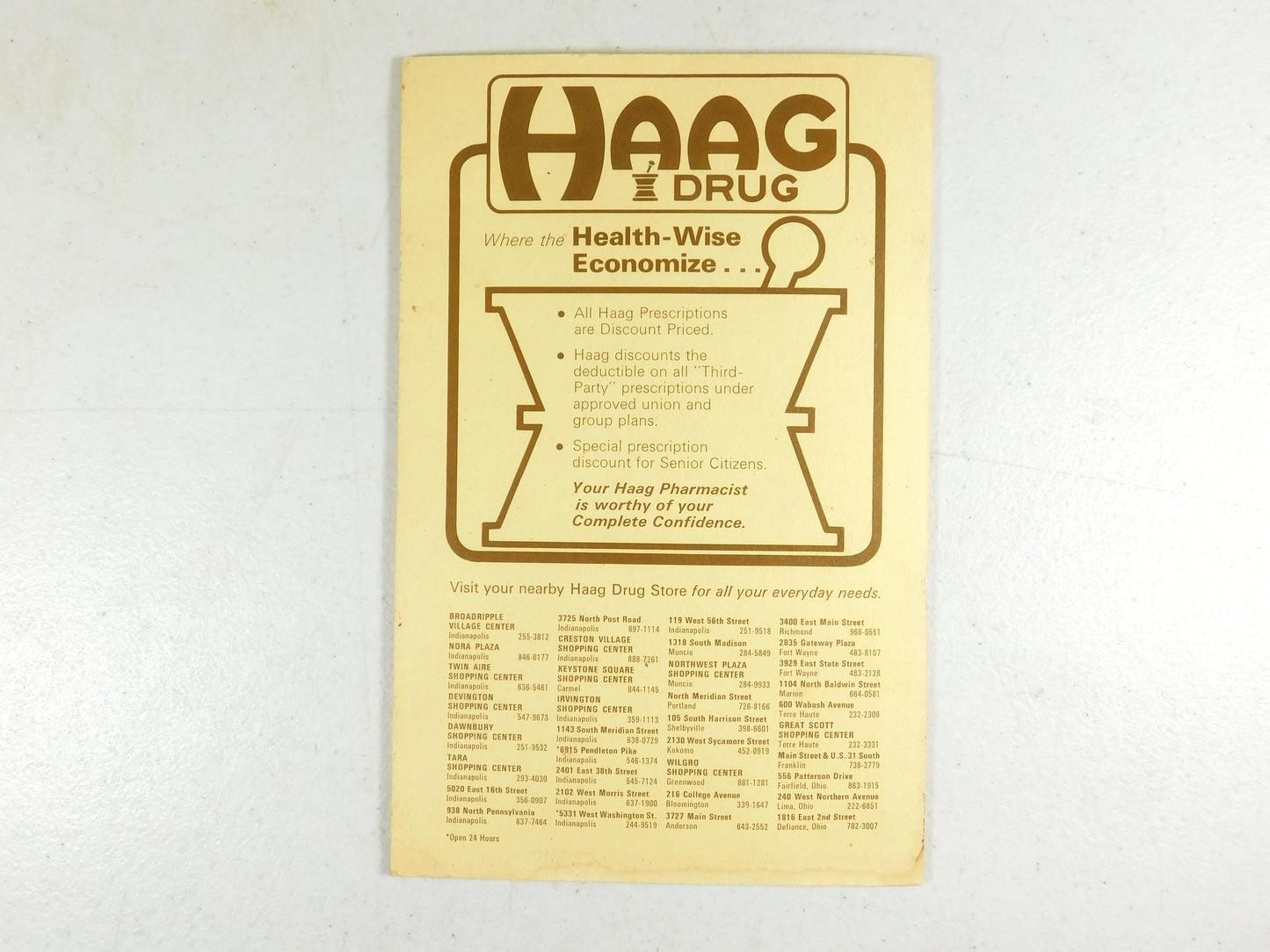 Vintage Senior Citizens Cookie Recipes from the 1972 Indiana State Fair Cookbook