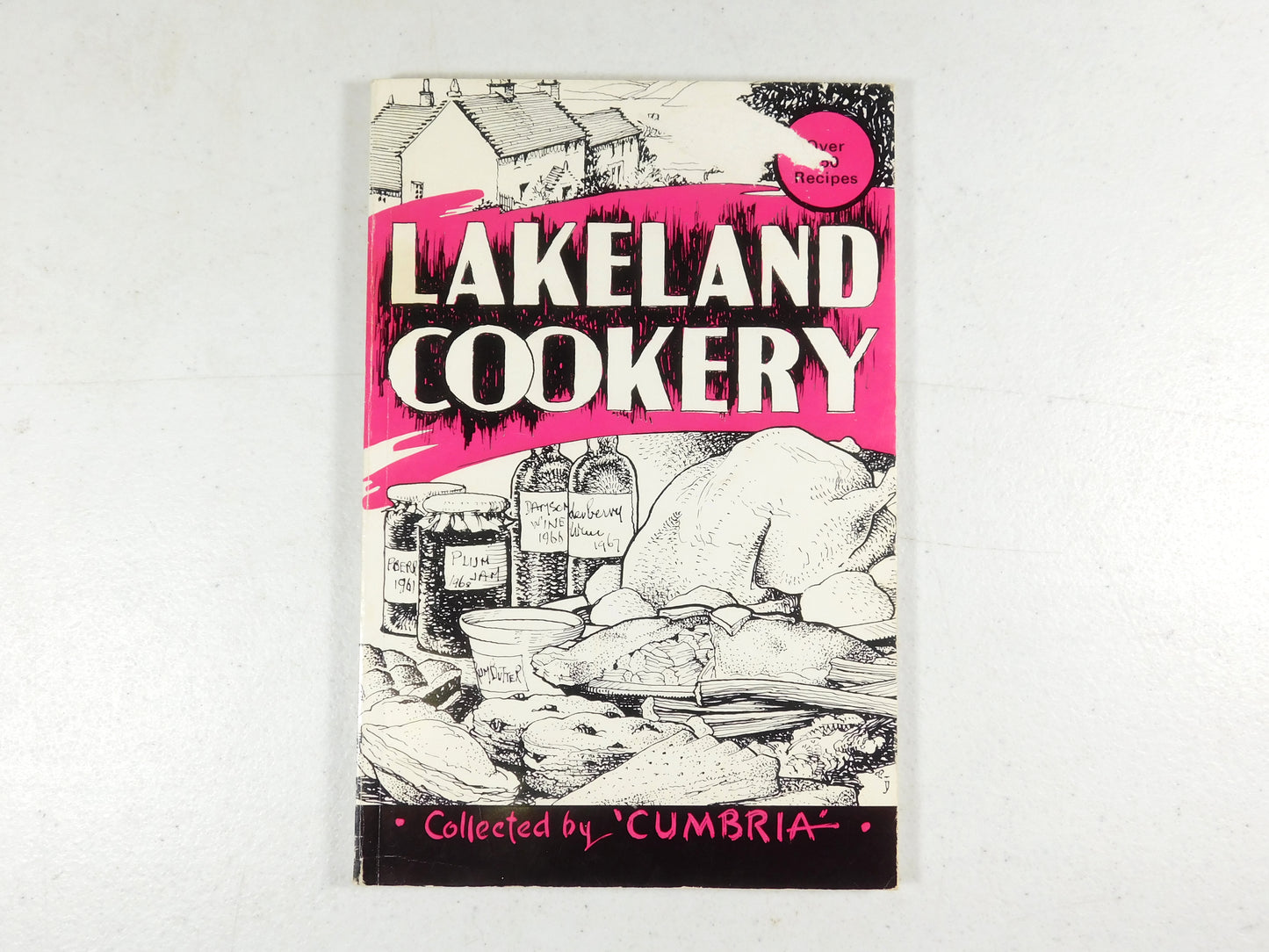 Vintage 1977 Lakeland Cookery Recipe Book Collected by Cumbria