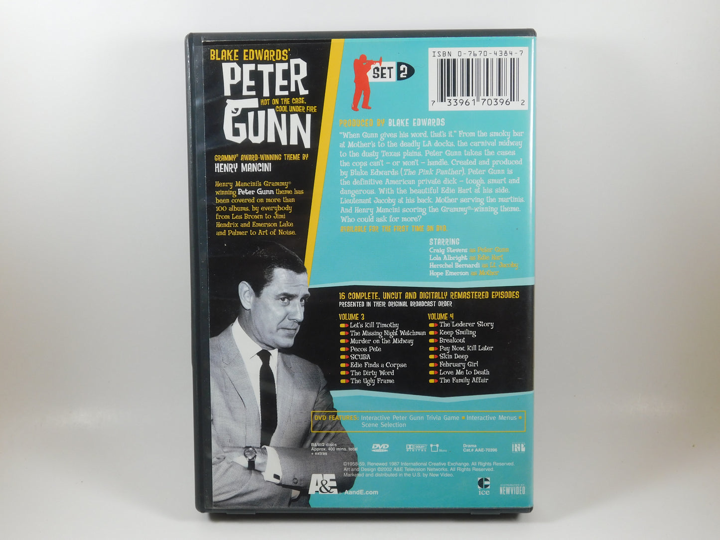 Blake Edwards' Peter Gunn 2 Set DVD Collection