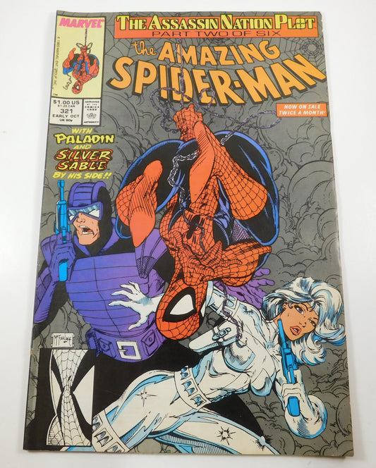 1989 The Amazing Spider-Man #321 Marvel Comic Book
