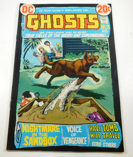 Vintage 1973 Ghosts #13 DC Comic Book