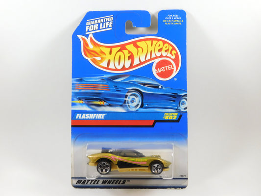 Hot Wheels Gold Flashfire Collector #802