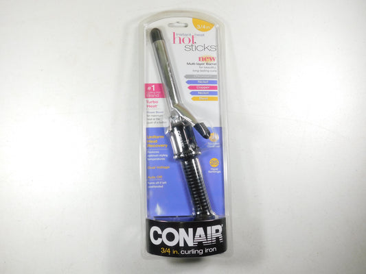 Conair 3/4 in. Hot Sticks Instant Heat Curling Iron Model CD81WCS
