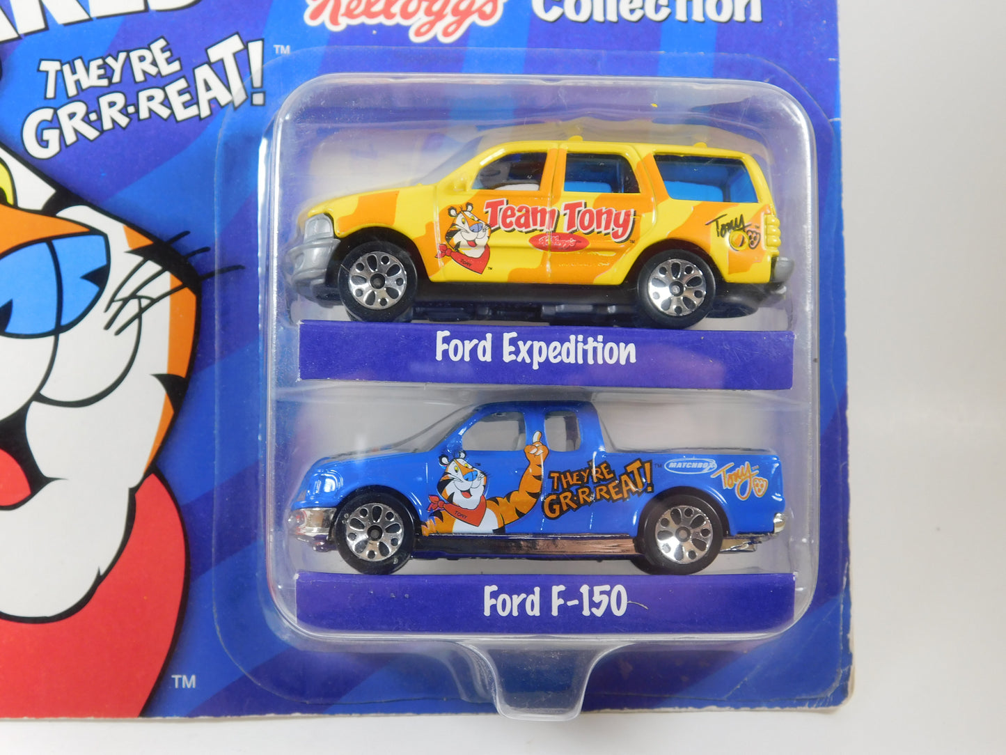 Matchbox Kellogg's Collection Frosted Flakes Ford Expedition and F-150