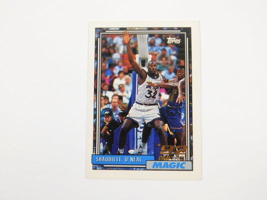 Shaquille O'Neal Topps #362 Basketball Card