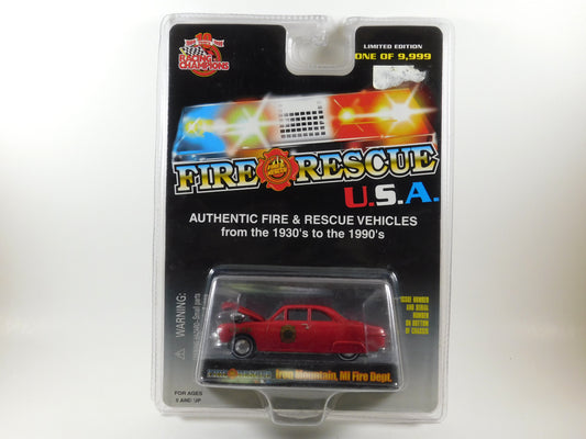 Racing Champions Fire & Rescue Iron Mountain MI Fire Department Car