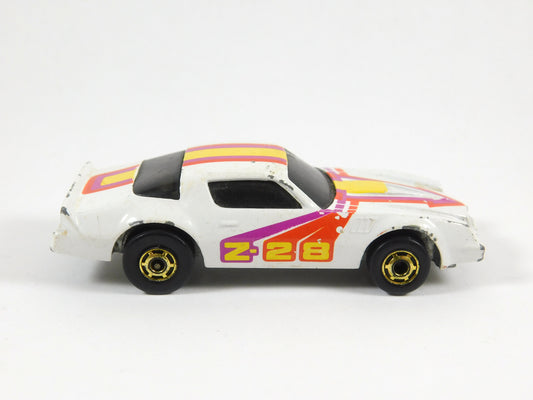 Vintage 1982 White Hot Wheels Camaro Z-28 Hong Kong