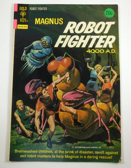 Vintage 1974 Magnus Robot Fighter #35 Gold Key Comic Book
