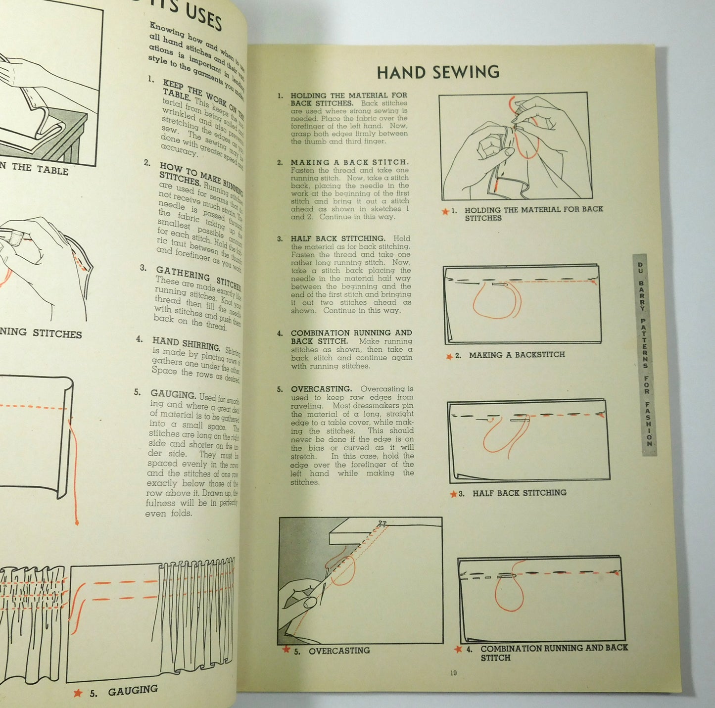 Vintage 1940 Short-Cuts to Sewing Success Book