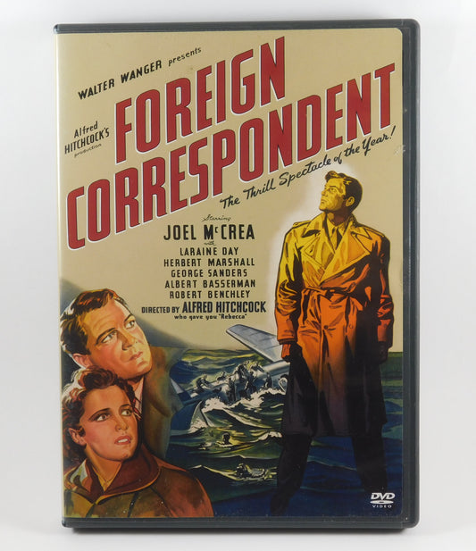 Foreign Correspondent (DVD, 1940)
