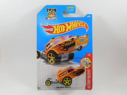 Hot Wheels 2016 Holiday Racers HW Poppa Wheelie Halloween Trick