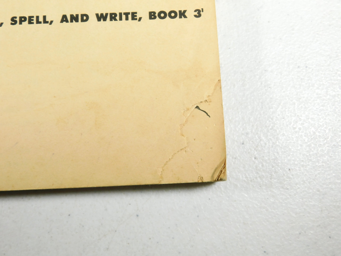 2 Vintage "We Talk, Spell, and Write" Books