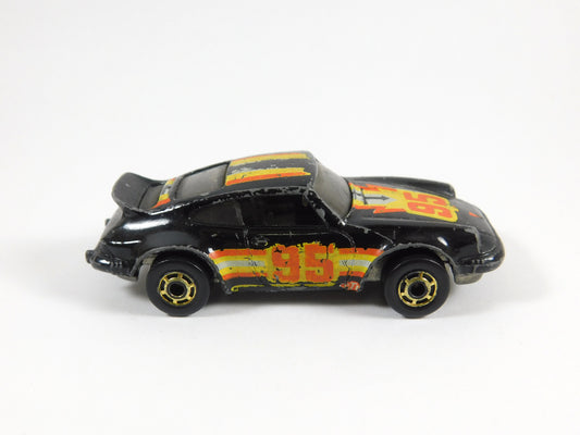 Vintage 1974 Hot Wheels Black Porsche P-911