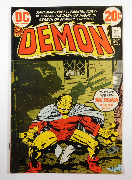Vintage 1973 The Demon #9 DC Comic Book