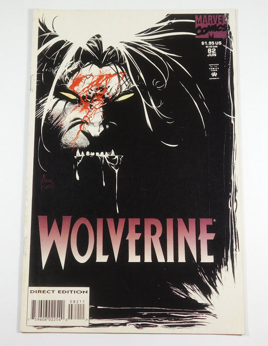1994 Wolverine Marvel Direct Edition Comic Book #82 Jun