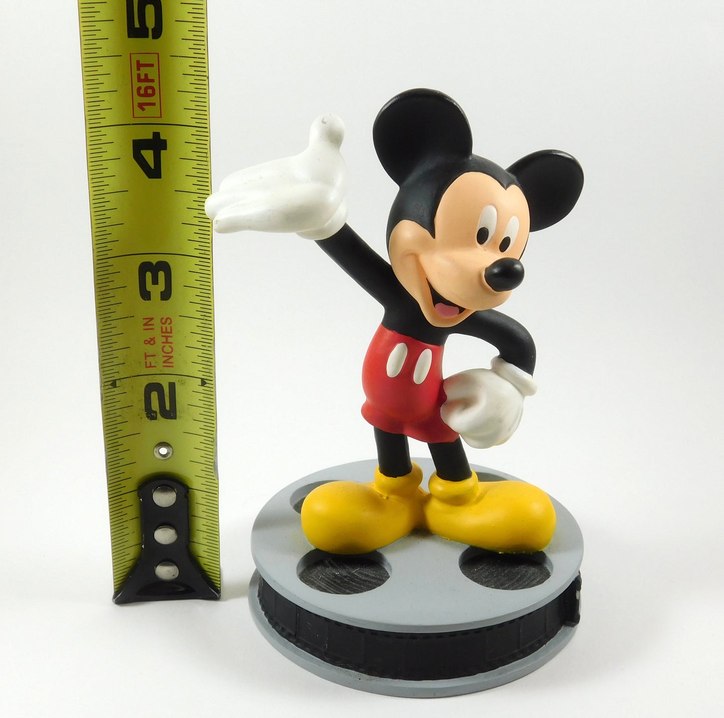 1999 Disney Applause Mickey Mouse on Film Reel Figurine
