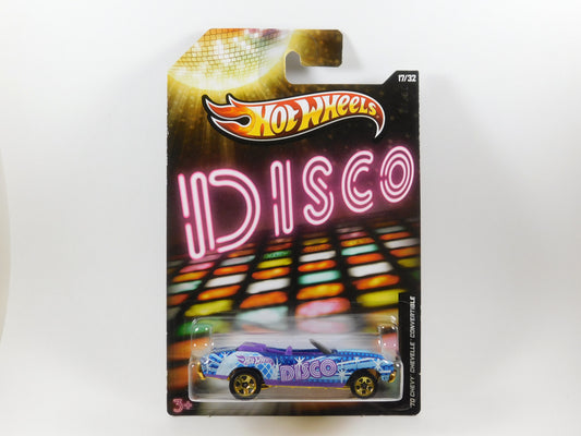 Hot Wheels Purple and Blue Disco '70 Chevy Chevelle Convertible
