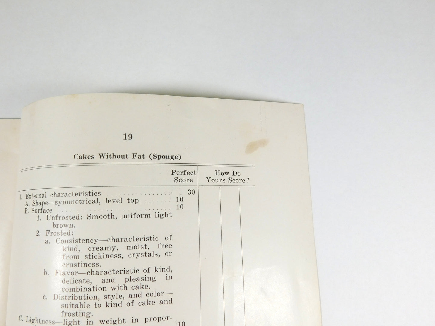Vintage 1941 4-H Club Baking Third Division Cookbook