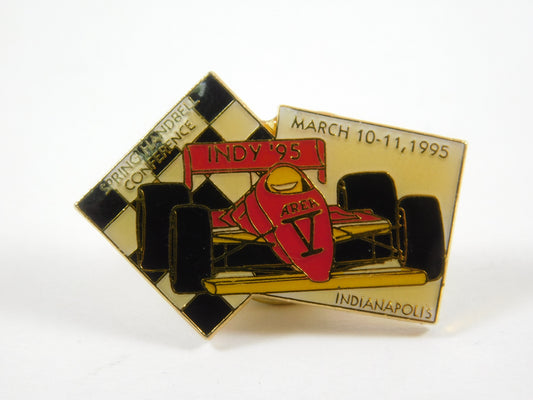 1995 Indianapolis Indy 500 Spring Handbell Conference Lapel Pin